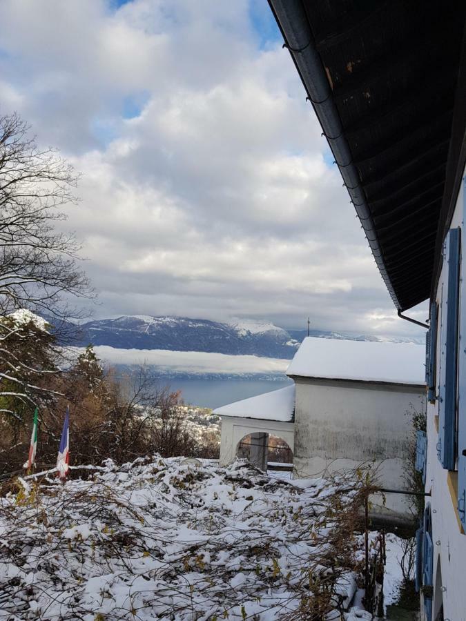 B&B Il Gatto Nero Castelveccana Экстерьер фото